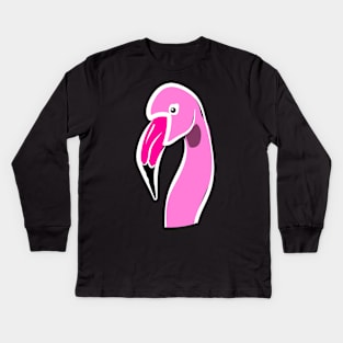 Flamingos flamingo Kids Long Sleeve T-Shirt